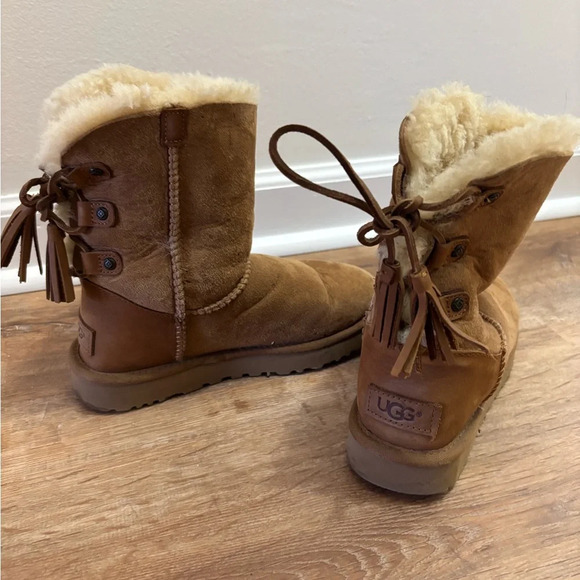 UGG Boots with Tassel Tie-Backs - Picture 2 of 6